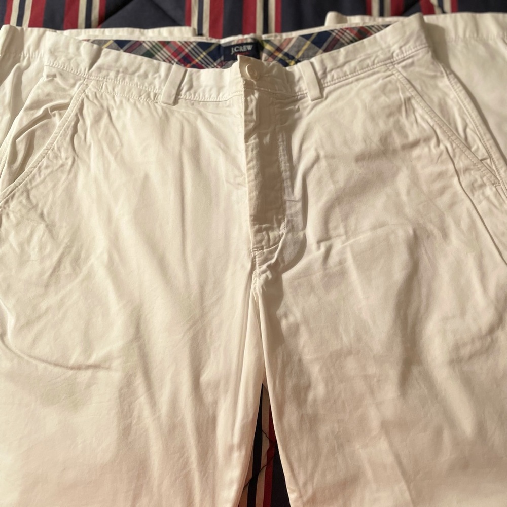 Men’s JCrew White pants size 34/30.
